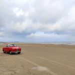 Goggo Coupé am Strand von Hirtshals