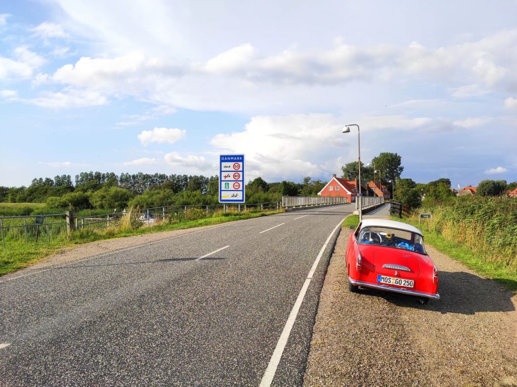 Goggo-Touren: Dänemark. Im alten Goggo Coupé der Nordseeküste entlang