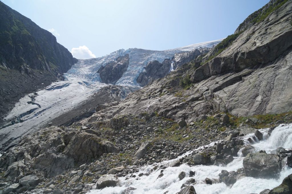 Gletscher Buarbreen bei Odda