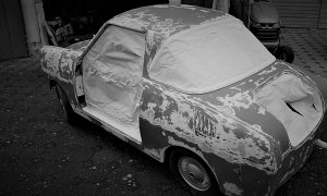 Lackierung meines Goggomobil Coupés